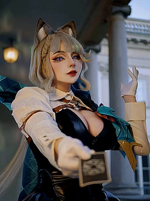 Linette Genshin Impact by met0.tox'