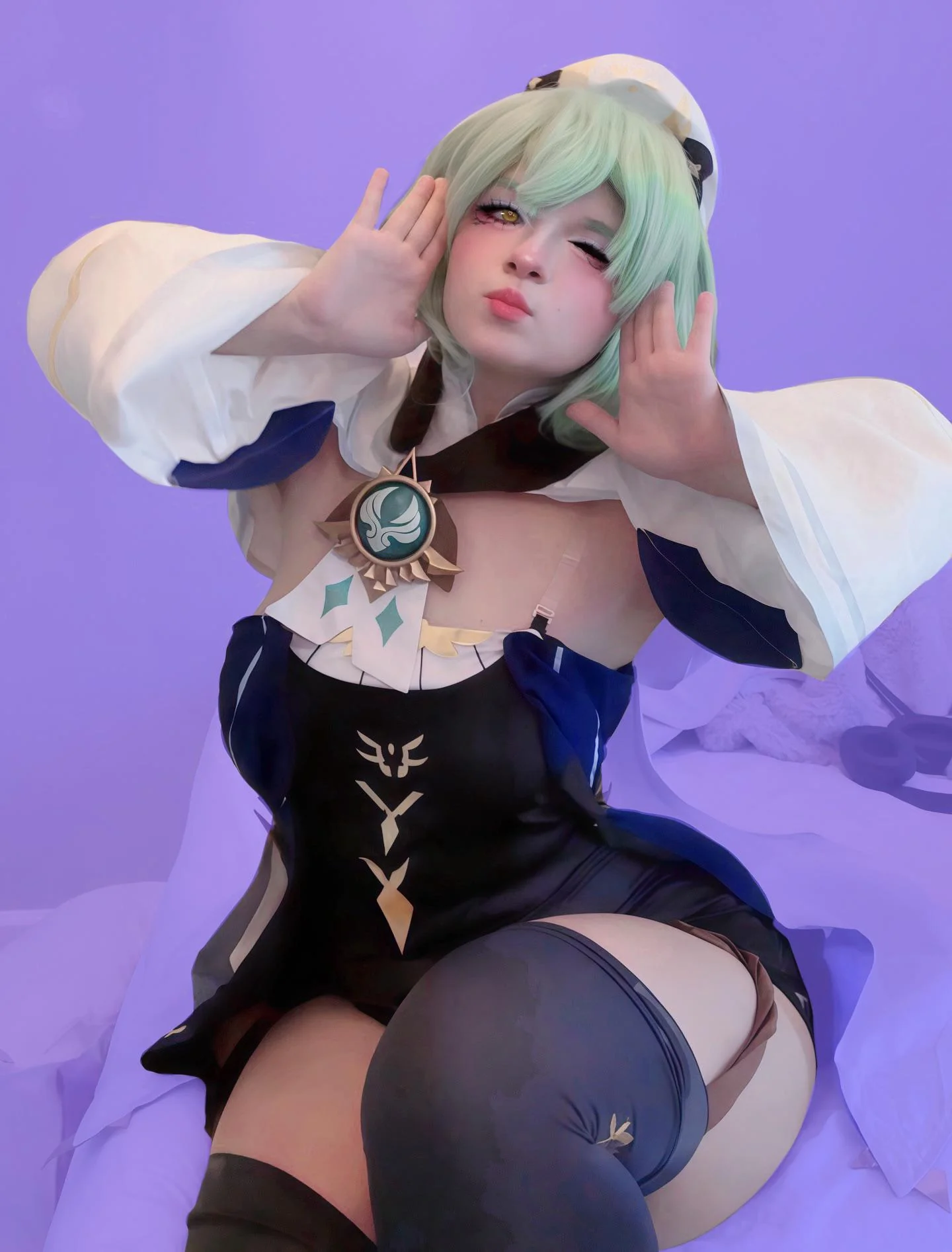 Sucrose from genshin by me (Rinzcosplayz) picture 1 of 1