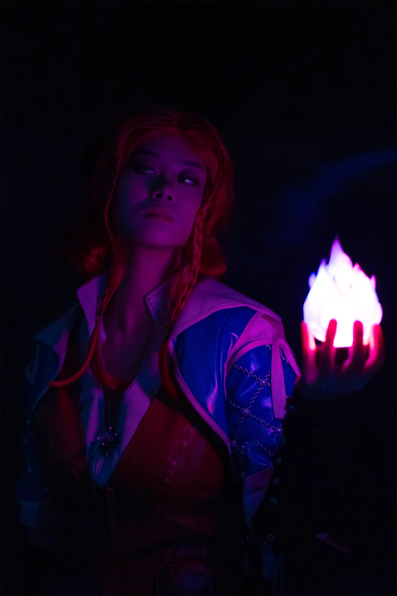 The Witcher 3: Wild Hunt 10th Anniversary! Cosplayer ig Yennefer of Vengerberg: @drarrykim Geralt of Rivia: @vergilschair615404 Triss Merigold: @anjiu_cos picture 3 of 3