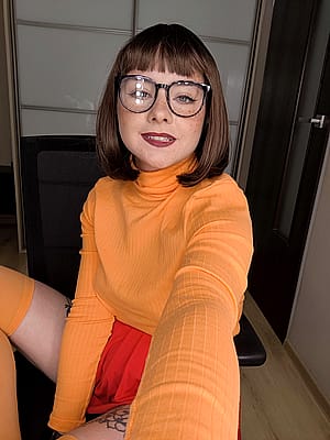 Velma Dinkley from Scooby-doo by me ( Ruby Ink)'