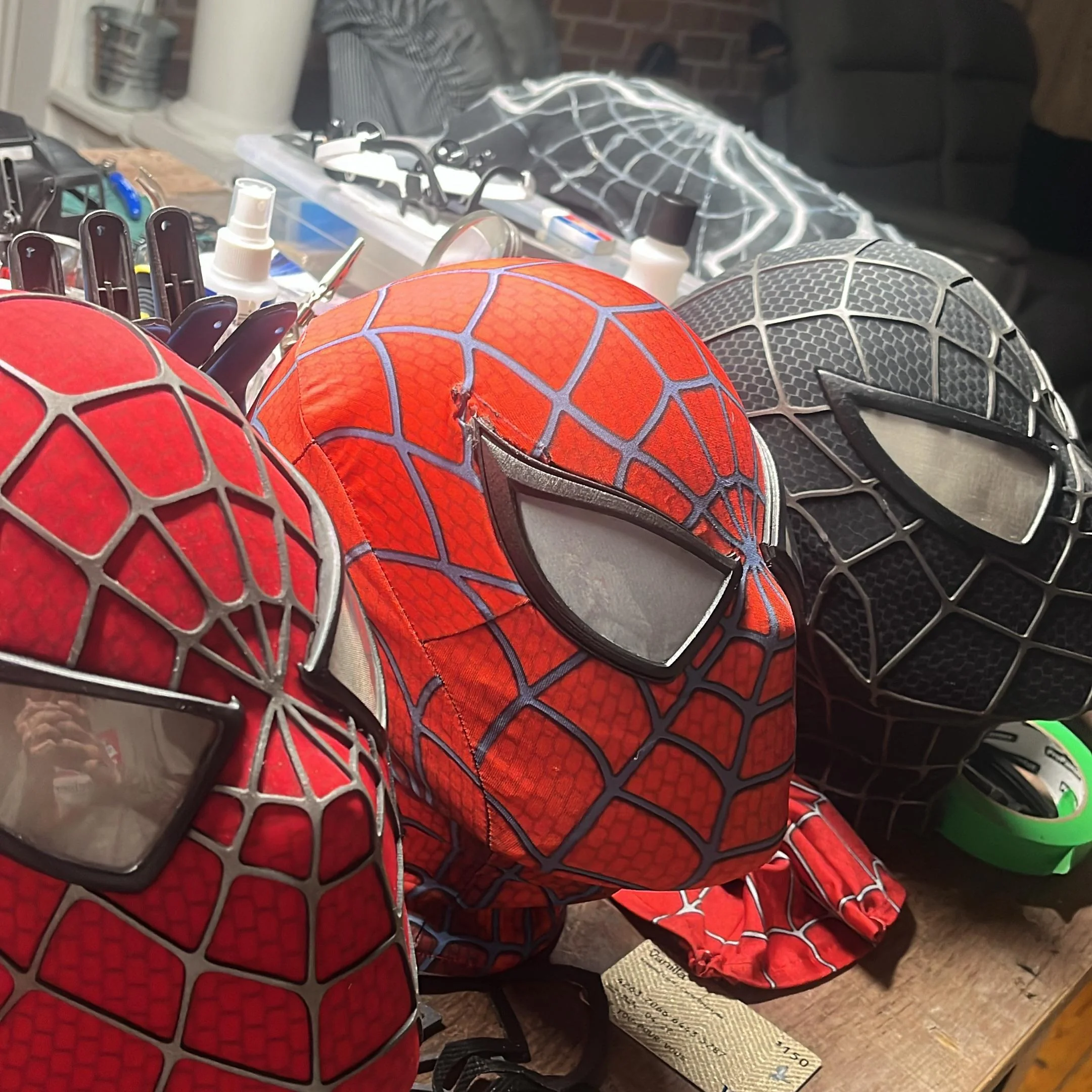 Spider man mask I made picture 1 of 3