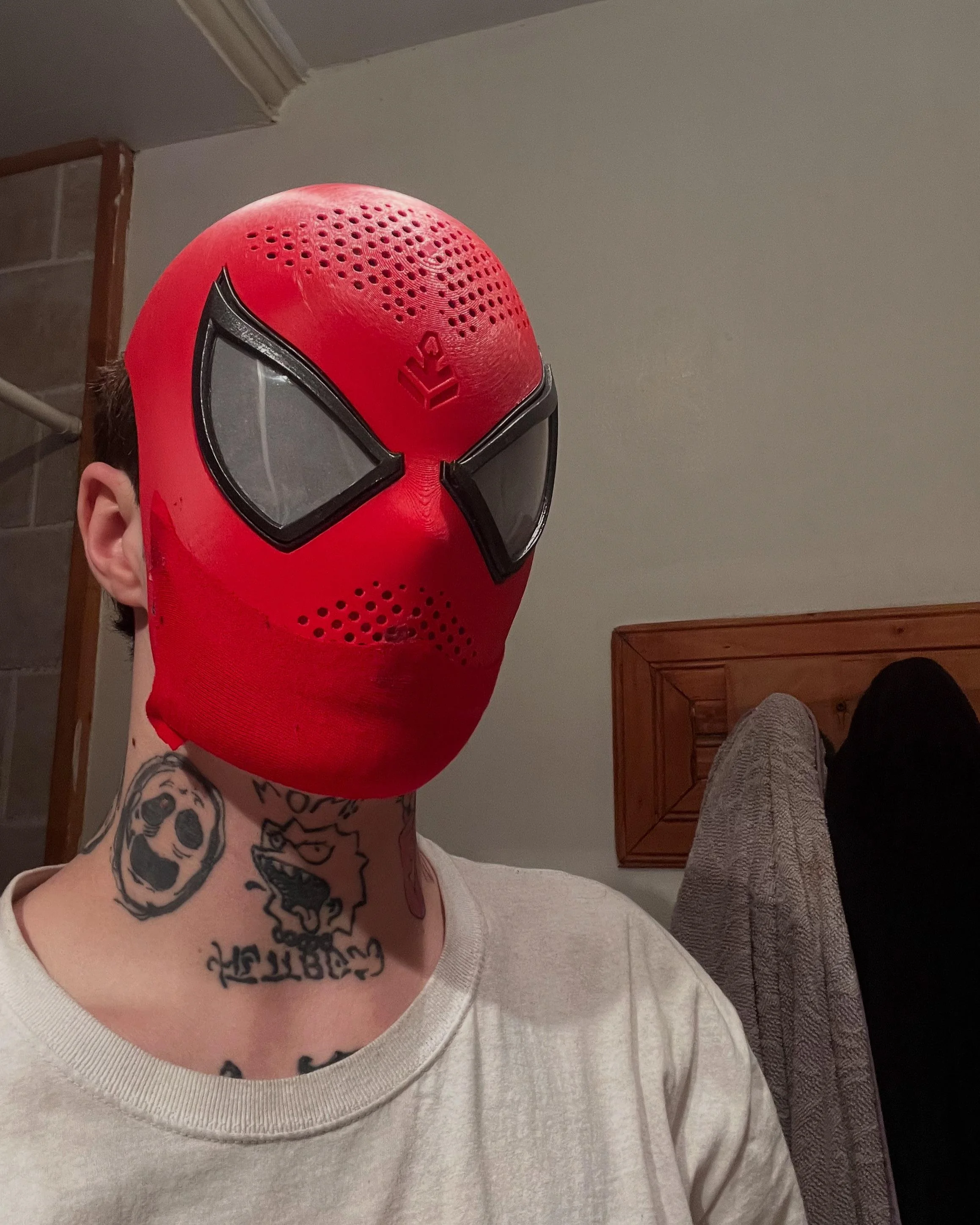 Spider man mask I made picture 3 of 3