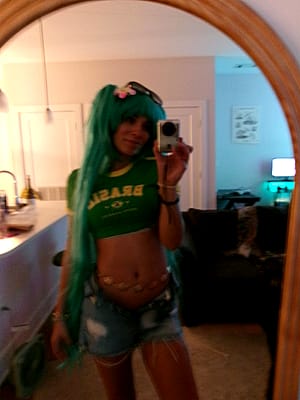 Brazilian Miku by me, Squeeky'