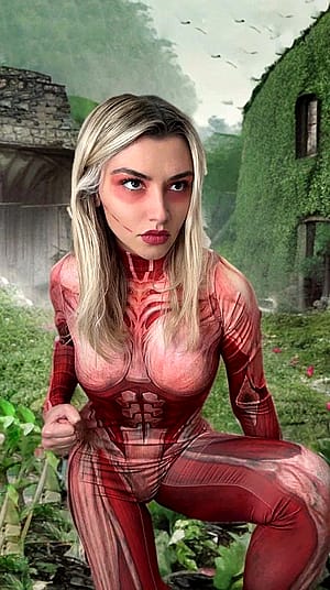 The Female Titan (Attack on Titan) by Katrina'