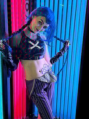 Jinx from Arcane by dreamlilo'