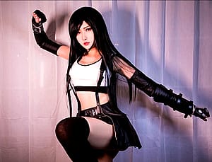 Tifa from Final Fantasy by MissWarmJ'