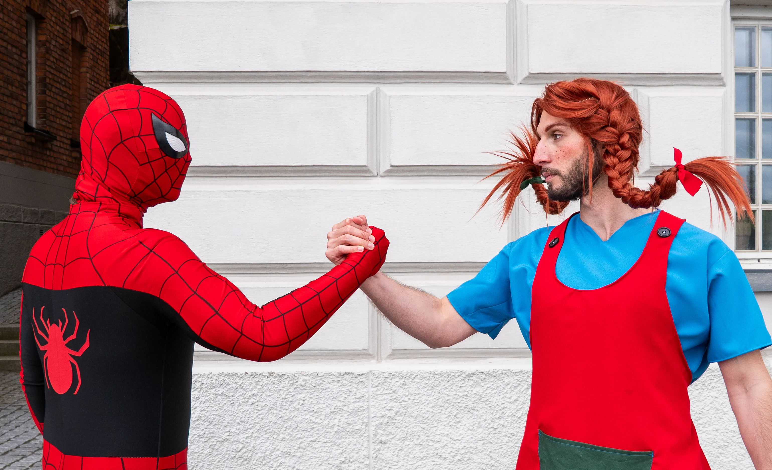 Spiderman VS BBNO$ (As Pippi Longstocking) by the_og_peter picture 1 of 1