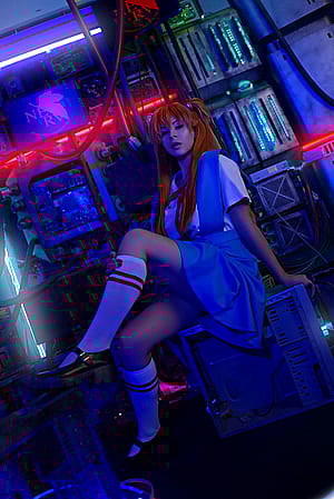 Asuka from Neon Genesis Evangelion by Yuna Kairi'
