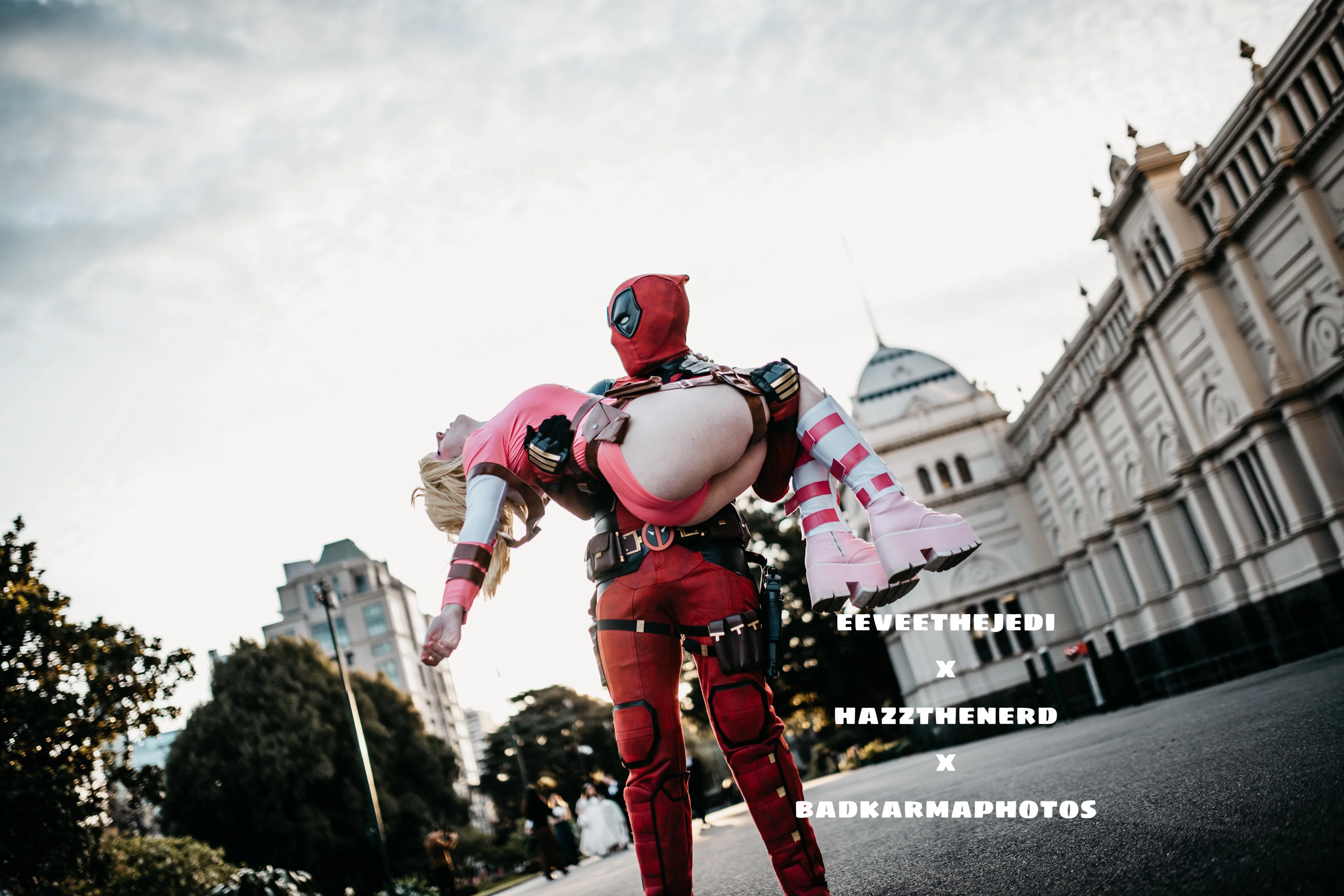 me (eeveethejedi) as gwenpool! picture 1 of 1