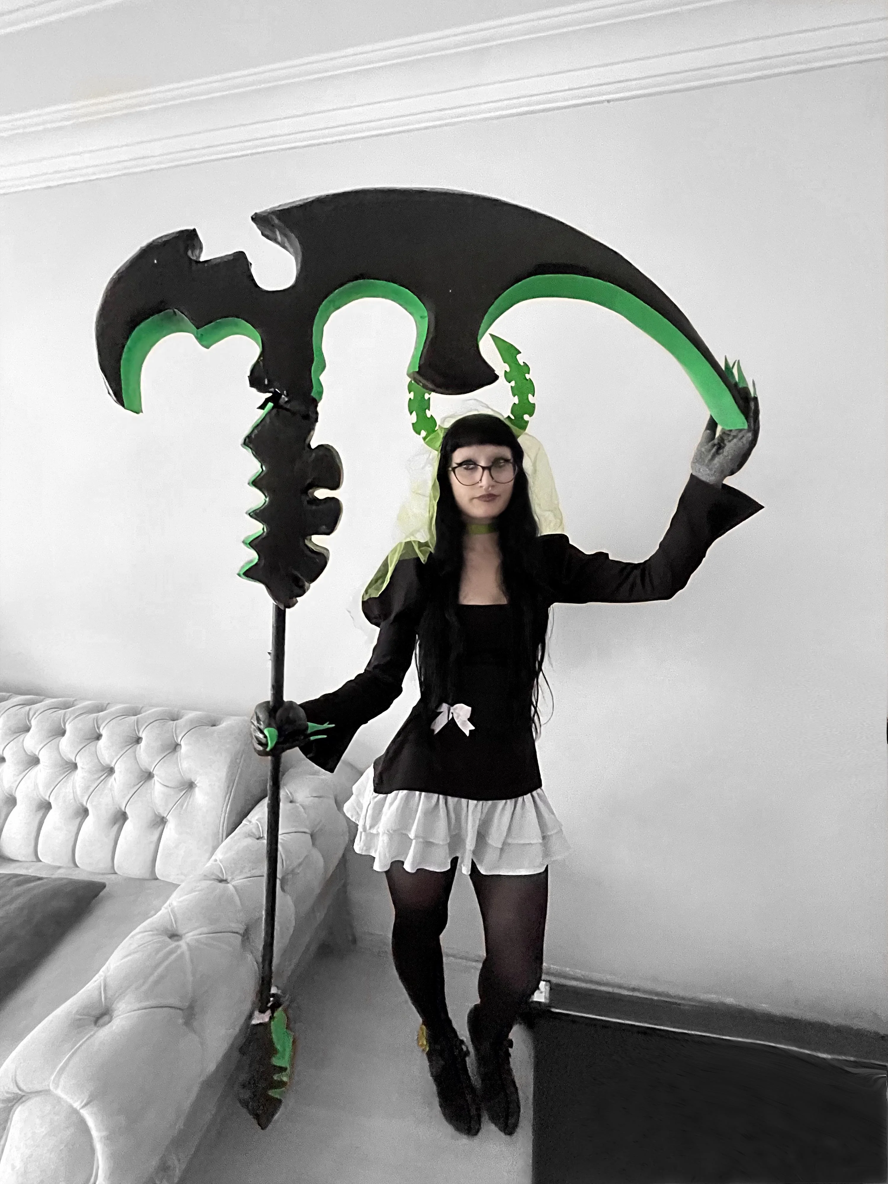 Dead Master Yomi cosplay from Black Rock Shooter by me (snailphobia) picture 4 of 6