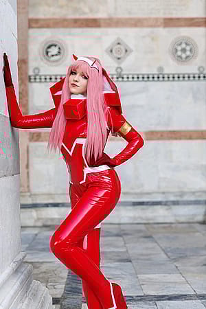My Cosplay of Zero Two from Darling in the Franxx'