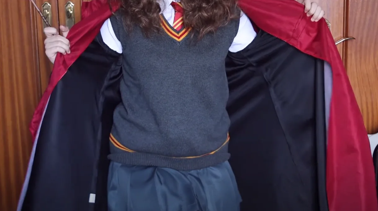 I like going to school in my Hermione cosplay. Weird or not? picture 1 of 3