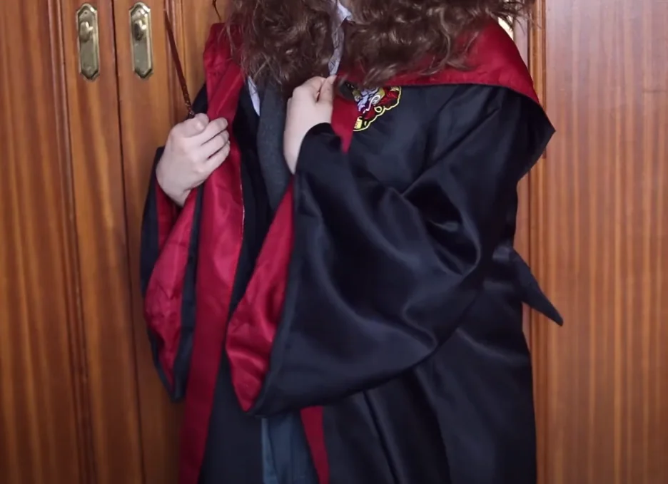 I like going to school in my Hermione cosplay. Weird or not? picture 3 of 3