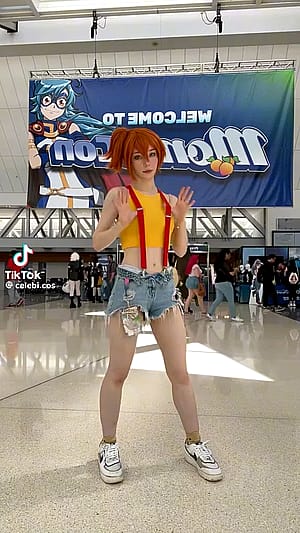 Misty from Pokémon by (celebrity.cos)'