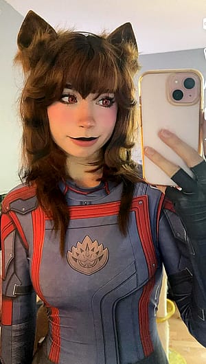 My (@darlingdollcraft) Rocket Raccoon Cosplay'