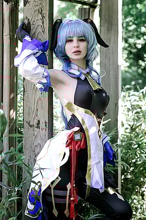 Ganyu by me (Kanra_cosplay)'
