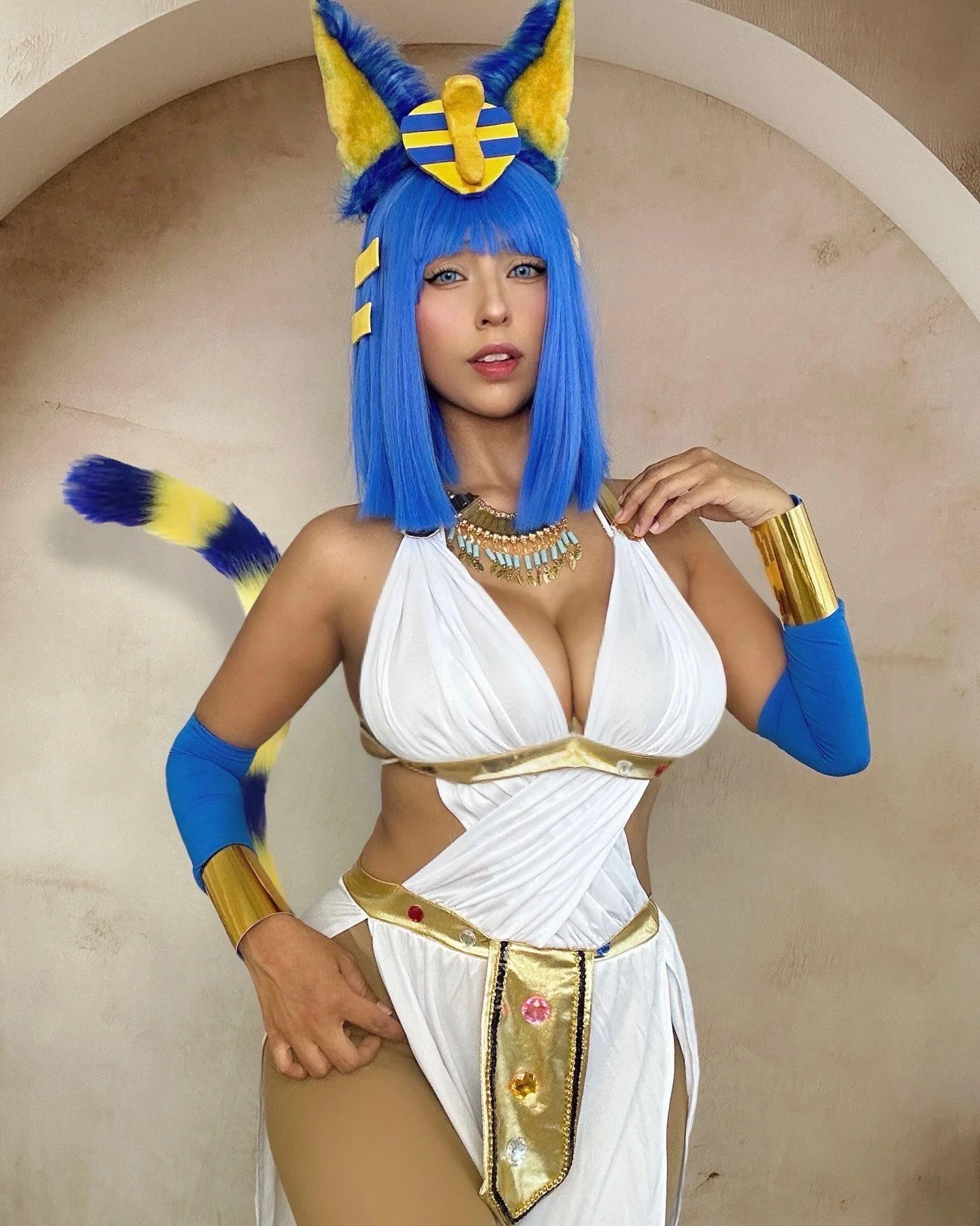 Ankha (animal cross) cosplay by Mari Nya picture 1 of 1