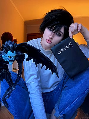L from Death Note by illyumch'