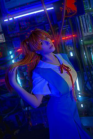 Asuka from Neon Genesis Evangelion by Yuna Kairi'