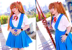 Asuka Langley Soryu, from Neon Genesis Evangelion, by lynxicat'