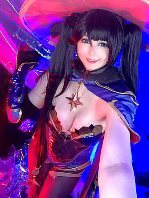 Mona from Genshin Impact (Ribaibu)'
