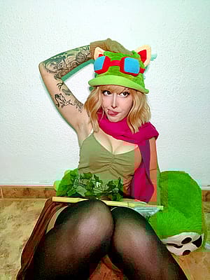 Teemo cosplay by Nyukix'