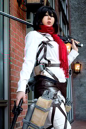 Mikasa Ackerman from Attack on Titan (Ribaibu)'