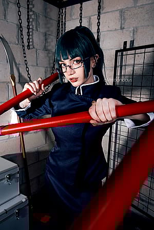 Maki Zenin - Jujutsu Kaisen by moondays'