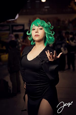Tatsumaki from one punch man cosplay by THELADYRAVEN photo by: Jorge Santillán'