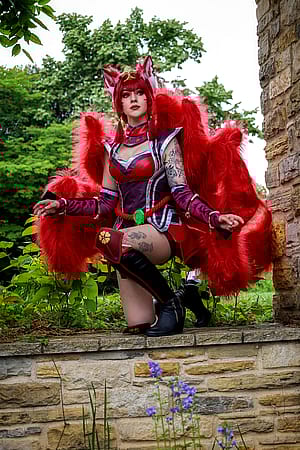 FoxFire Ahri from league of legends - by neriicos'