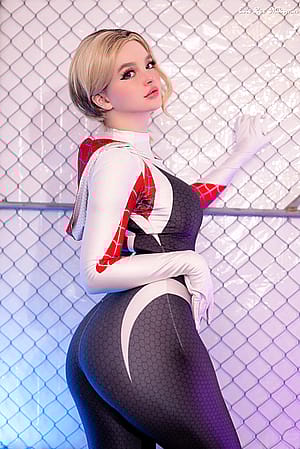 Spider Gwen Cosplay by me, (Evie Lee Mikomin)'