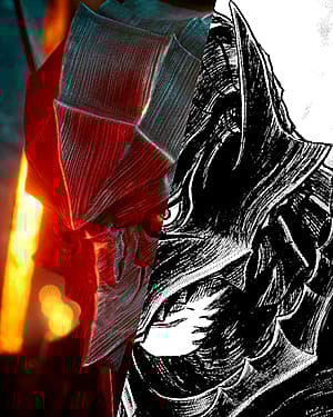 Berserk cosplay Vs manga'