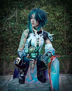 Xiao from Genshin impact by Nyukix'