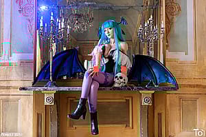My Morrigan Aensland Cosplay (yuuforia) ph Florentj'