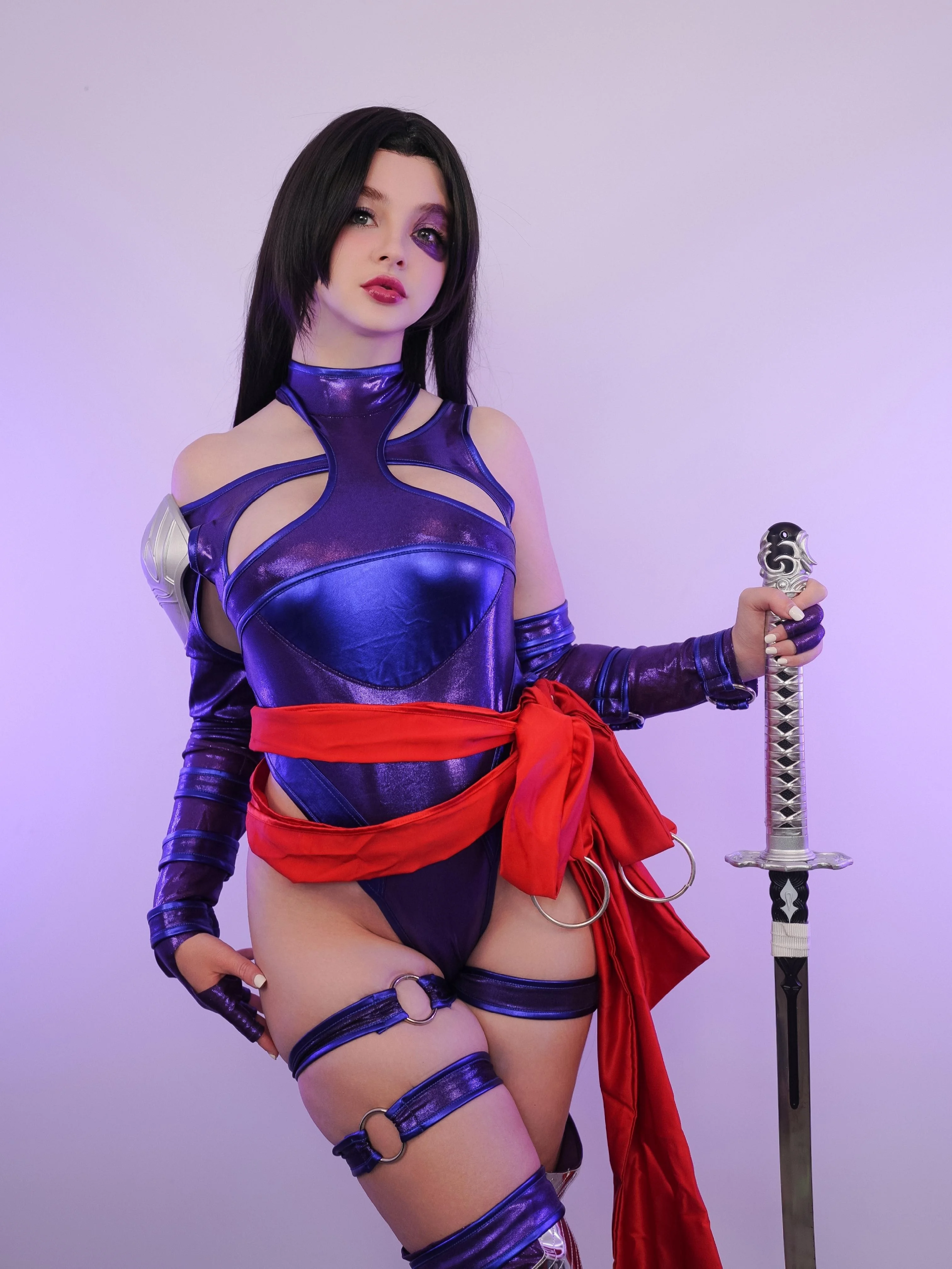 Psylocke Cosplay by me, (Evie Lee Mikomin) picture 1 of 1