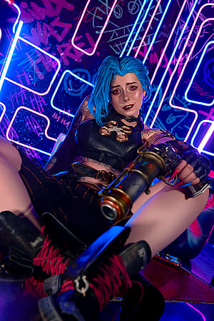 Jinx from Arcane cosplay by Torikachan'