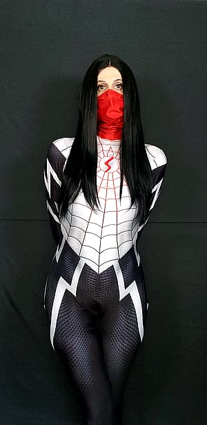 Silk from Spider-Man by WrenNocturna'