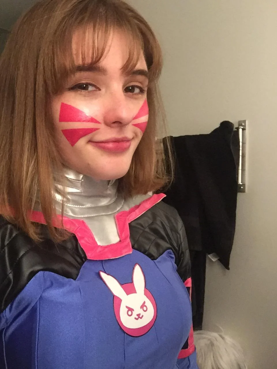D.Va Cosplay Plus friend’s fox goddess fit picture 4 of 4