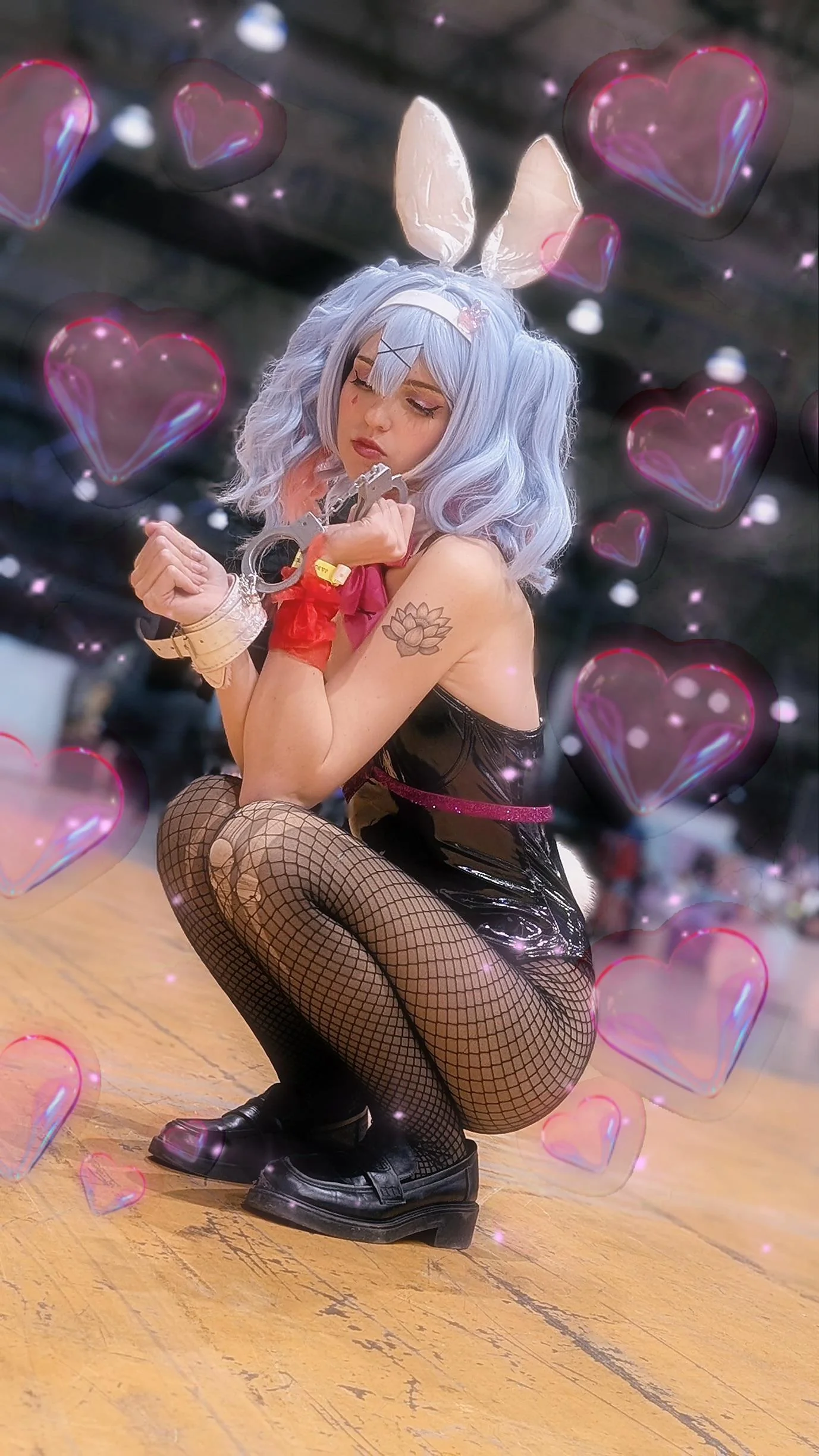 My Hatsune Miku Rabbit hole cosplay!! picture 2 of 3
