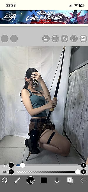 Lara Croft by dafsfangs - Tomb Raider'