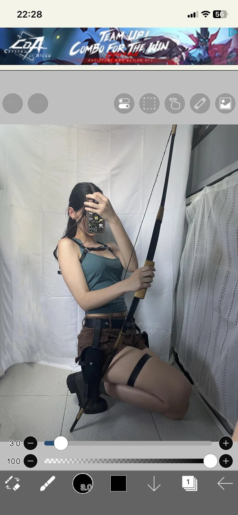 Lara Croft by dafsfangs - Tomb Raider picture 1 of 2