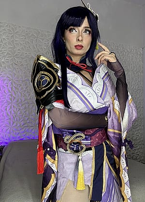 Shogun raiden from Genshin Impact, by me (Kaori ❤️)'