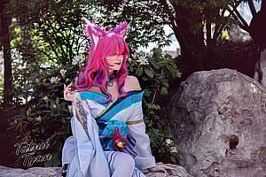Spirit Blossom Ahri from League of Legends by TatsuiTyan'