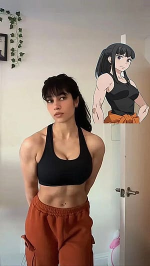 Maki cosplay from Fireforce!'