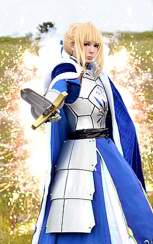 Saber Artoria Pendragon from Fate (Ribaibu)'