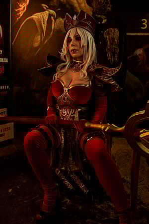 Sally Whitemane from World of Warcraft by Izmacat'