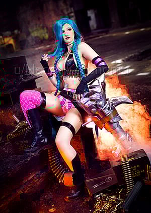 Jinx (League of Legends) by Nana Kuronoma'