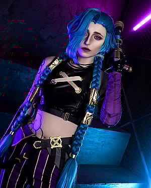 jinx cosplay by me / misha.mitski ig'