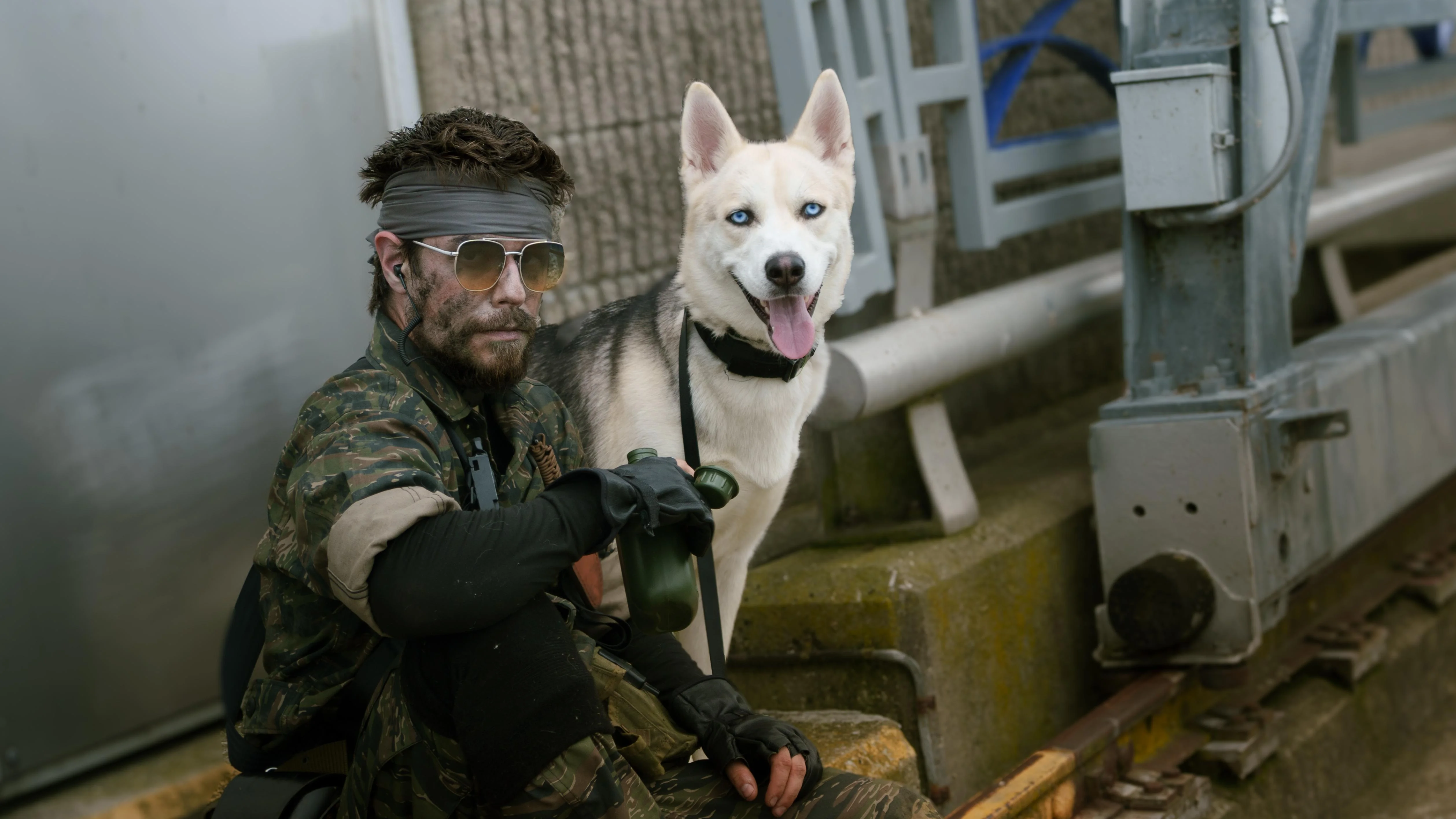 My big boss ( mgs 3 style ) with D.D cosplay picture 2 of 5