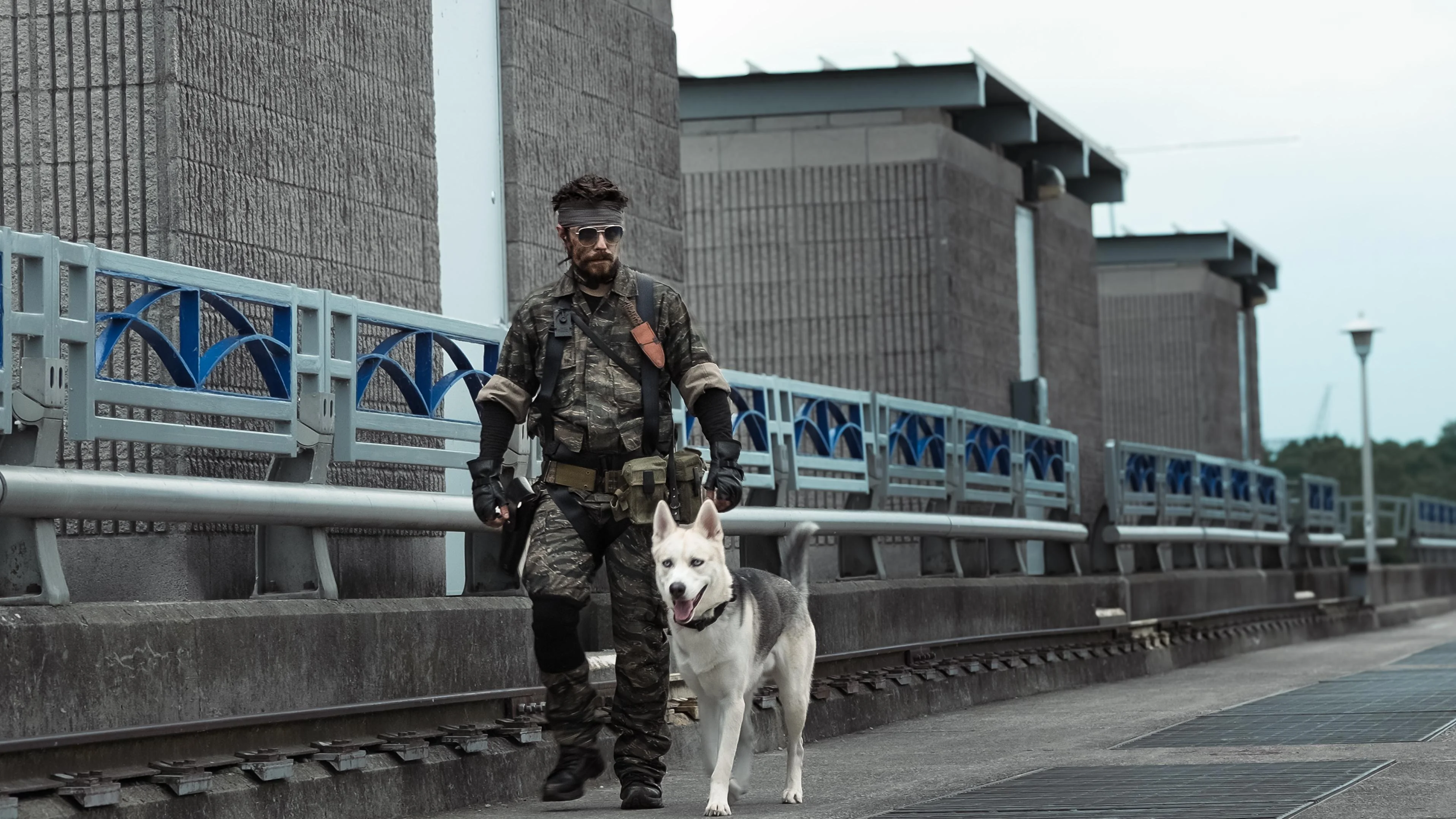 My big boss ( mgs 3 style ) with D.D cosplay picture 4 of 5